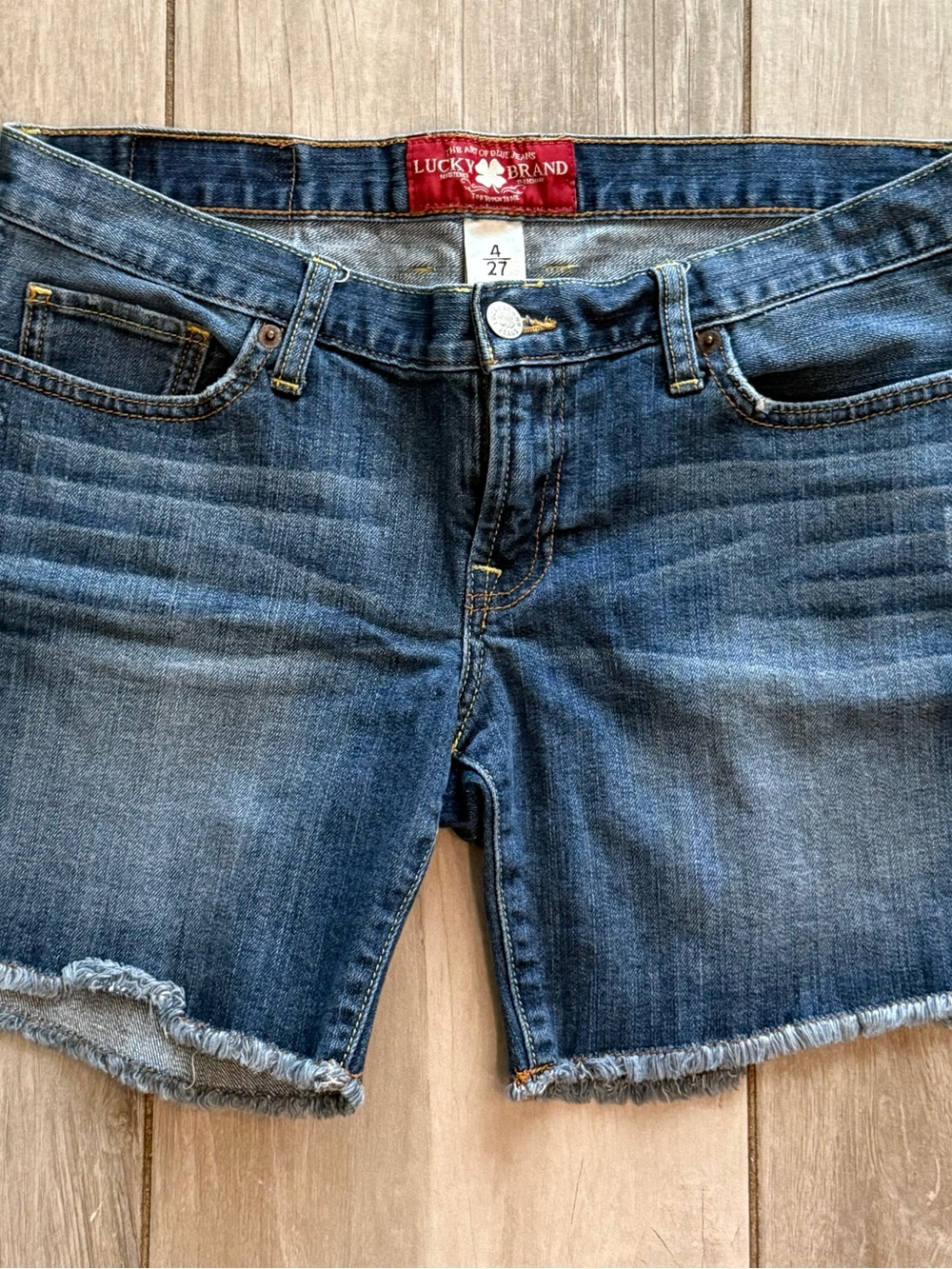 Lucky Brand Blue Denim Jean Shorts